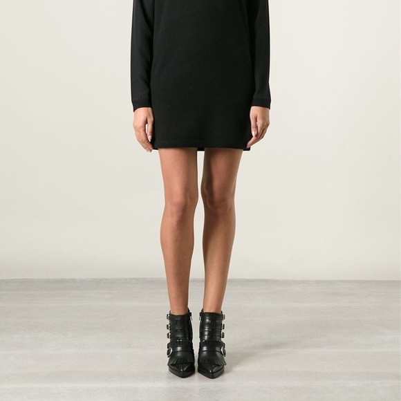 Scotch&Soda Raglan Contrast Sleeve sweater dress - Picture 2 of 7